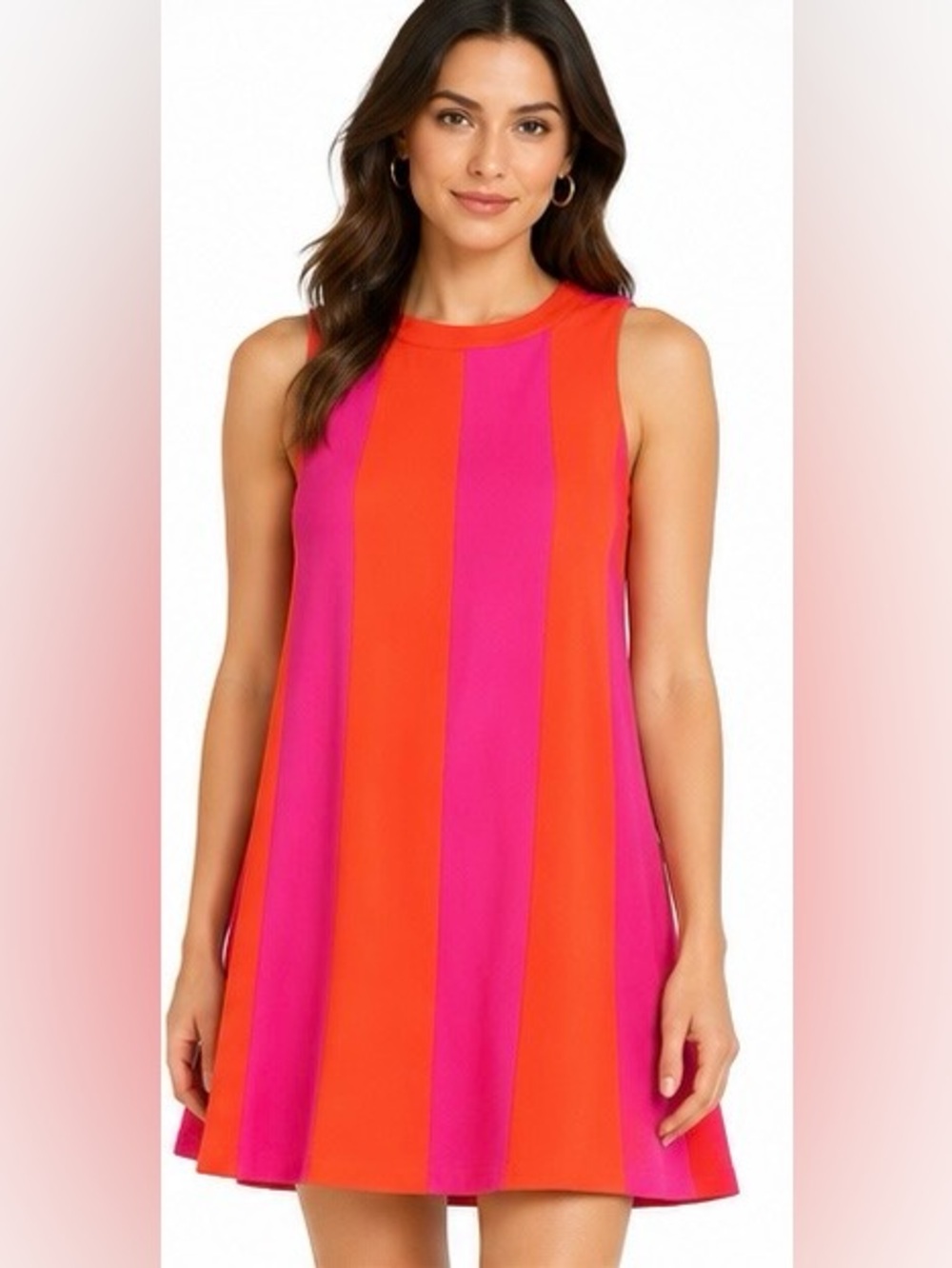 THML Malibu Striped Dress – Size Large – New With Tags 🧡💞